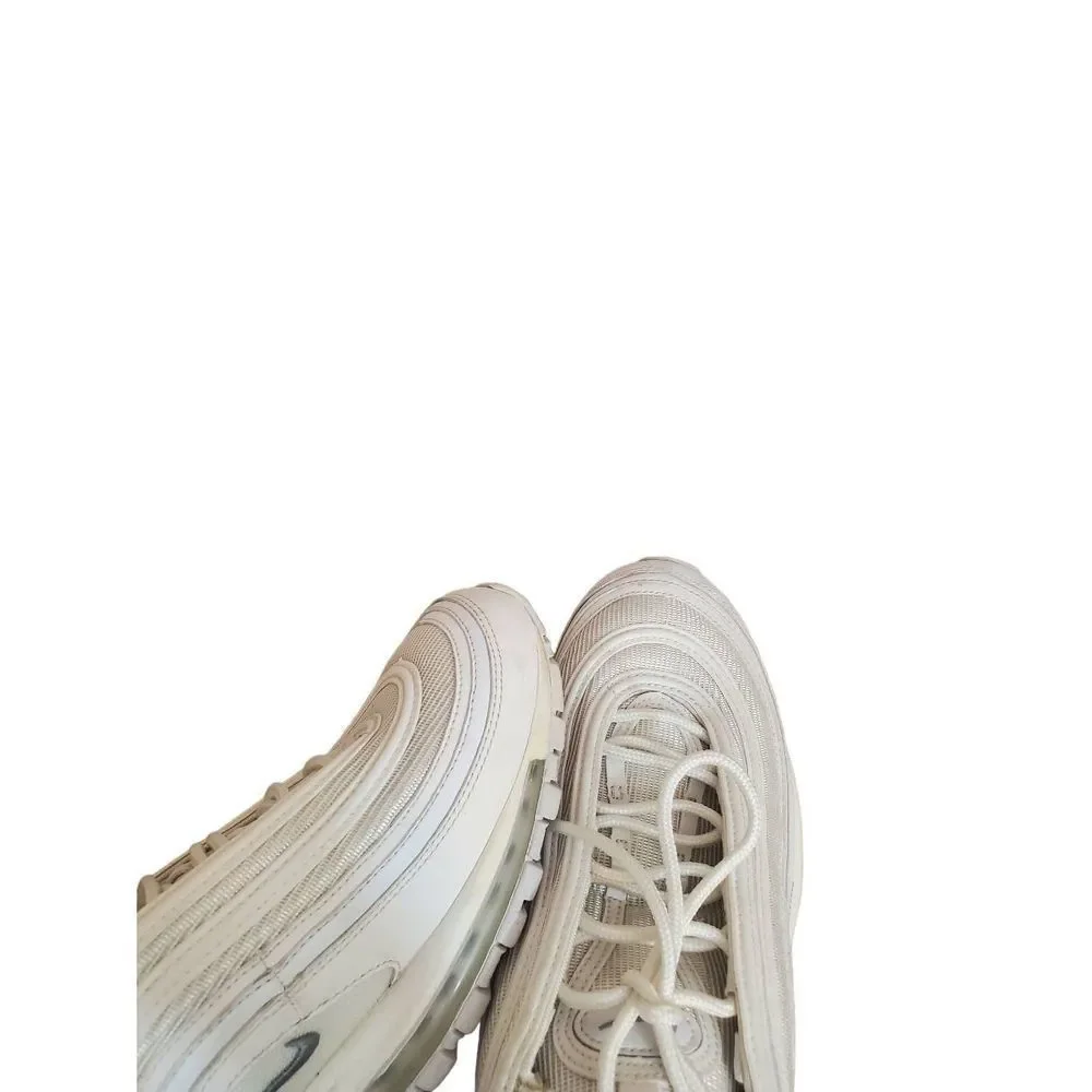 Nike Men's White Air Max 97 Lace-Up Casual Athletic Sneaker Shoes Size 11 - Picture 4 of 12